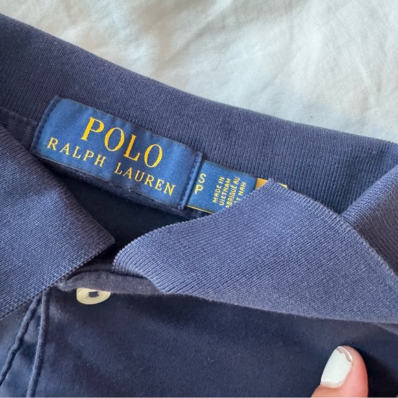 POLO RALPH LAUREN polo navy size S men - Picture 2 of 2